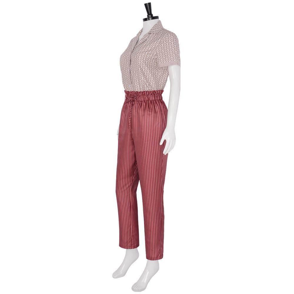 2024 Movie IF Bea Cosplay Costume Heroine Shirt and Trousers Set - Azufun