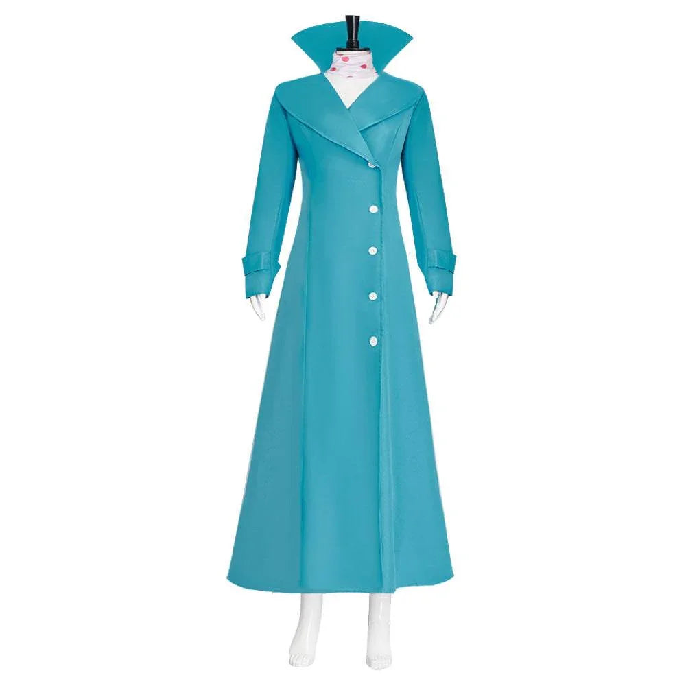 Despicable Me Lucy Cosplay Costume Dress Outfits Carnival Suit - Azufun
