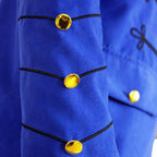 Men's Medieval Vintage Embroidered Button Jacket Outfits Carnival - Azufun