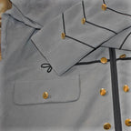 Men's Medieval Vintage Embroidered Button Jacket Outfits Carnival - Azufun