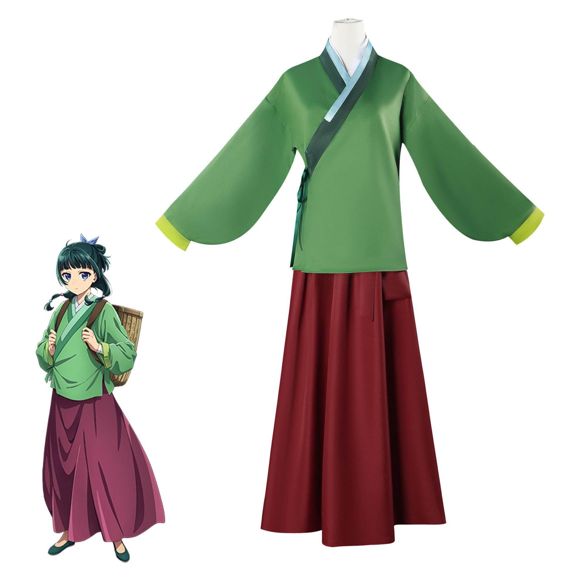 The Apothecary Diaries MaoMao Lihua Cosplay Costume Party Carnival - Azufun