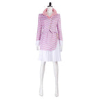 Wicked Glinda Pink Women Suit Outfit Carnival Cosplay Costume - Azufun