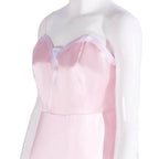 Wicked Glinda Women Pink Suspender Dress Outfit Carnival Cosplay Costume - Azufun