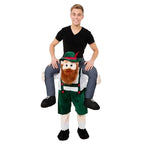 Baby Clown Skull Green Harness Monkey Funny Puppet Costumes - Azufun