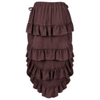 Medieval Women's Retro Style Drawstring Waist Dance Skirt Dress - Azufun