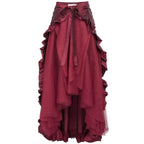 Medieval Women's Retro Style Pirate Waist Dance Skirt Dress - Azufun
