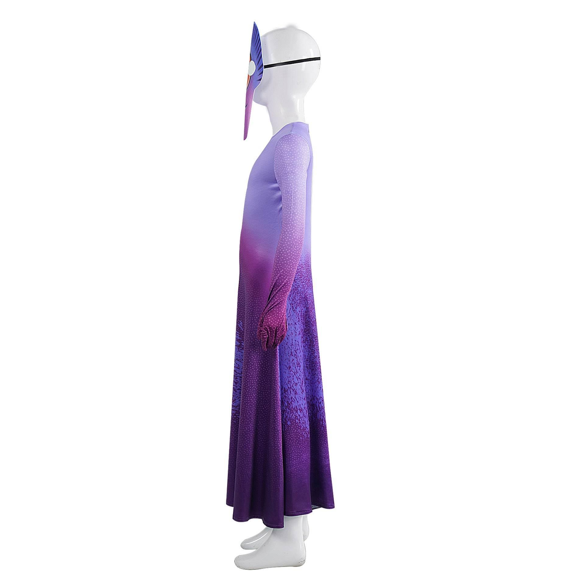 Alien blue fish tights bodysuit Alien earth commissioner Costume cosplay - Azufun