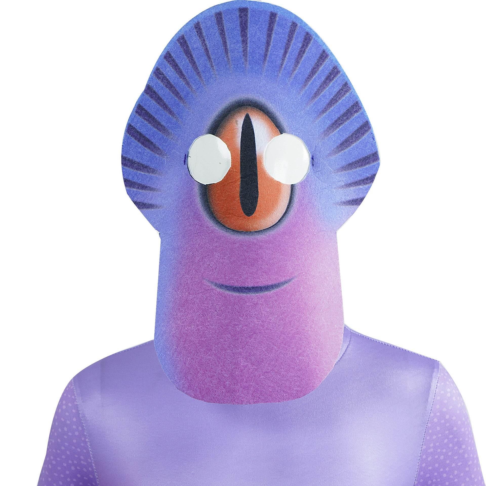 Alien blue fish tights bodysuit Alien earth commissioner Costume cosplay - Azufun