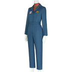 Mouthwashing Anya Women Blue Jumpsuit Carnival Halloween Cosplay Costume - Azufun