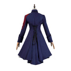 Medieval cos Renaissance gothic dress Retro bow ruffled punk cosplay skirt - Azufun