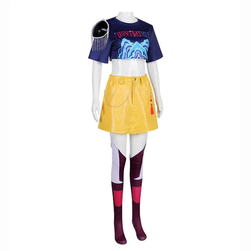 Kpop Rumi Mira Zoey Costume Movie TV Cosplay - Azufun