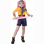 Movie KPop Demon Hunters Rumi Mira Zoey Cosplay Costume Dress Kids Girl Halloween - Azufun