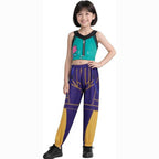 Movie KPop Demon Hunters Rumi Mira Zoey Cosplay Costume Dress Kids Girl Halloween - Azufun