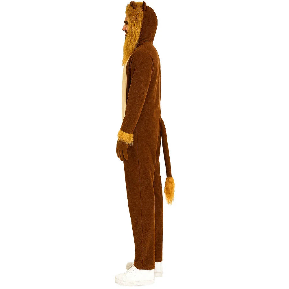 Lion Stage Animal Costume Party Halloween Adult - Azufun