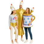 Halloween Party Fun Candlelight Dinner Three-Piece Suit Costume - Azufun