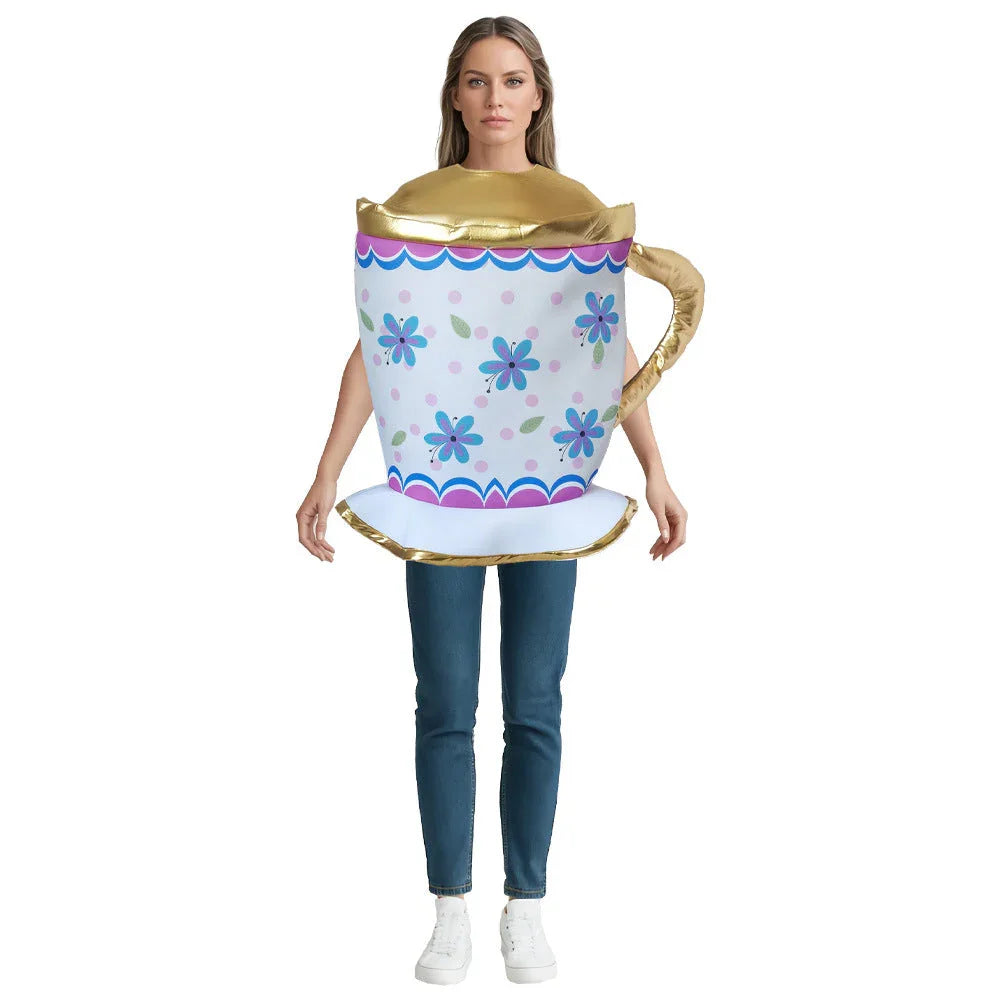 Halloween Party Fun Candlelight Dinner Three-Piece Suit Costume - Azufun