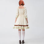 Little Red Riding Hood Halloween Dress Costume Maid Stage Suit - Azufun