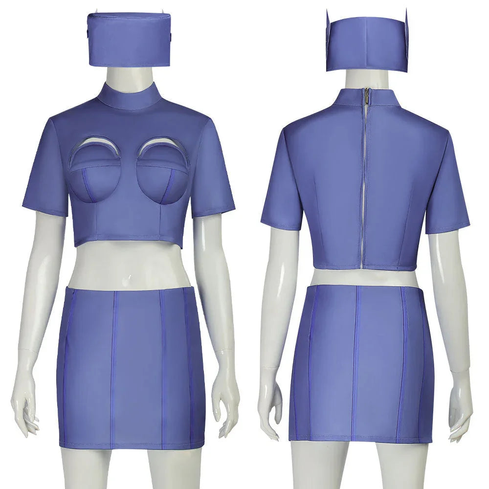 The Fifth Element Stewardess Lilu Cosplay Costume Halloween - Azufun