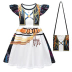 K-pop Demon Hunters RUMI MIRA ZOEY Costume Dress Full Set Kids Girls - Azufun