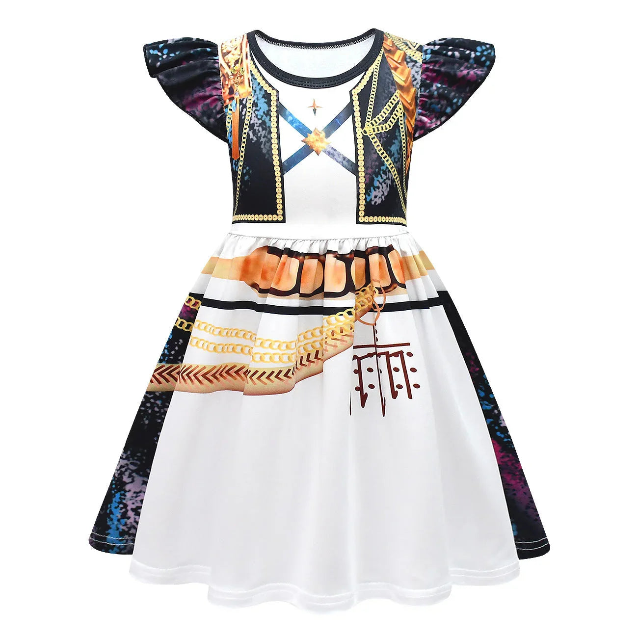 K-pop Demon Hunters RUMI MIRA ZOEY Costume Dress Full Set Kids Girls - Azufun
