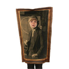 Funny spoof murals Costume Mona Lisa French girl Einstein Marie Curie King Queen Victoria Knight - Azufun