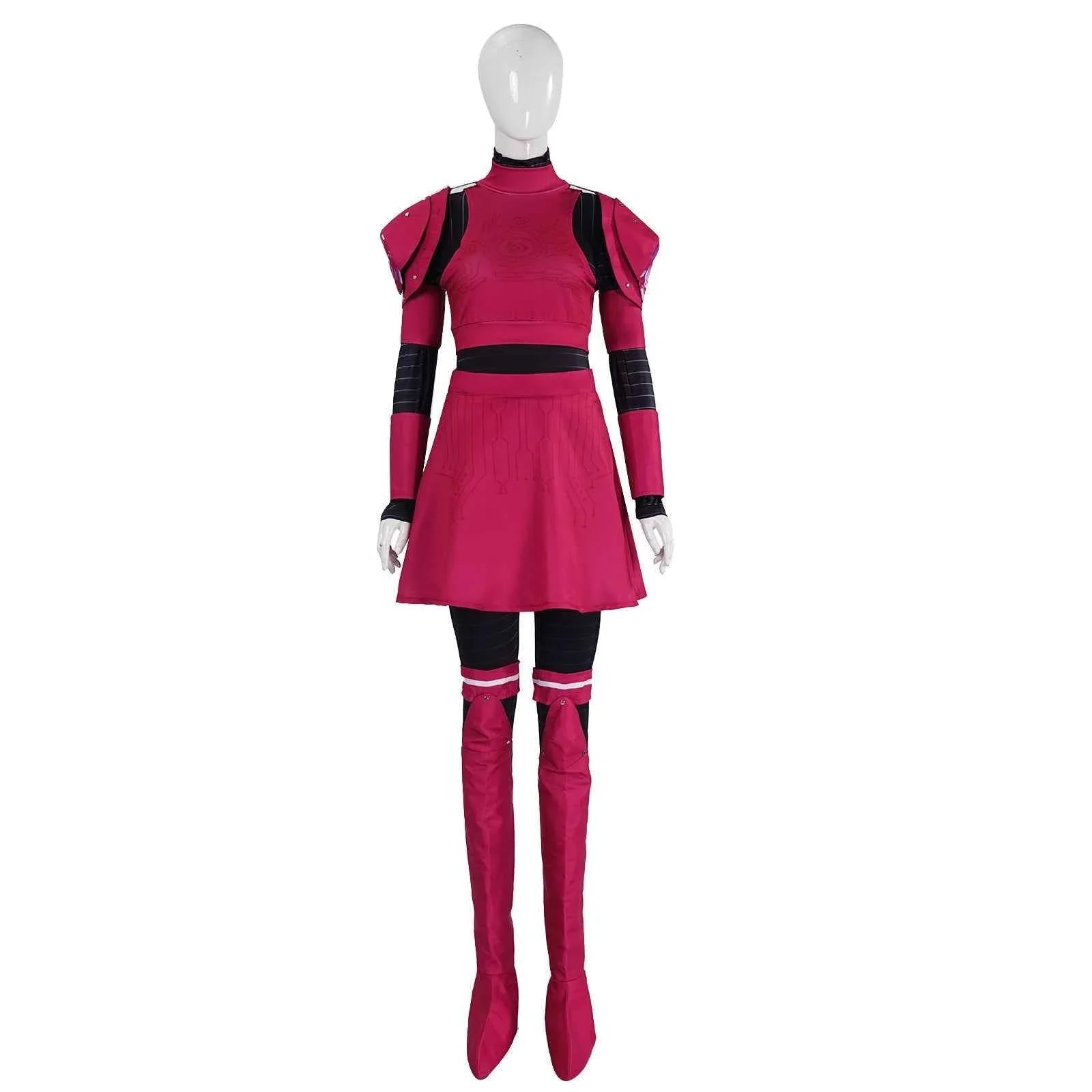 Robot Scary Doll Megan Costume M3GAN 2.0 Horror Cosplay for Adult Kids