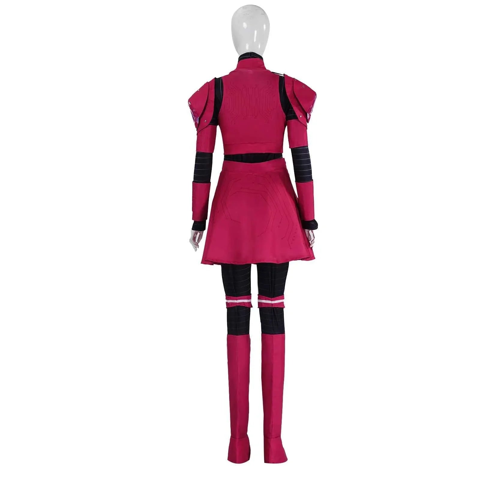 Robot Scary Doll Megan Costume M3GAN 2.0 Horror Cosplay for Adult Kids