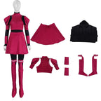 Robot Scary Doll Megan Costume M3GAN 2.0 Horror Cosplay for Adult Kids