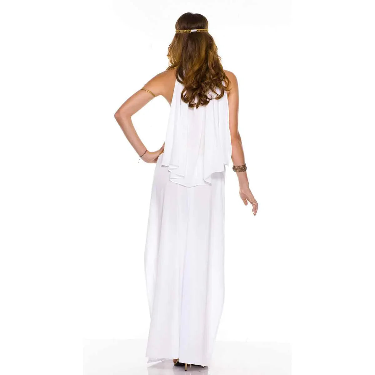 Women's Golden Goddess Costume Egyptian Cleopatra Dress