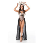 Silver Medusa Costume Ancient Greek Halloween