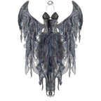 Deluxe Heavenly Angel Costume With Wing For Women