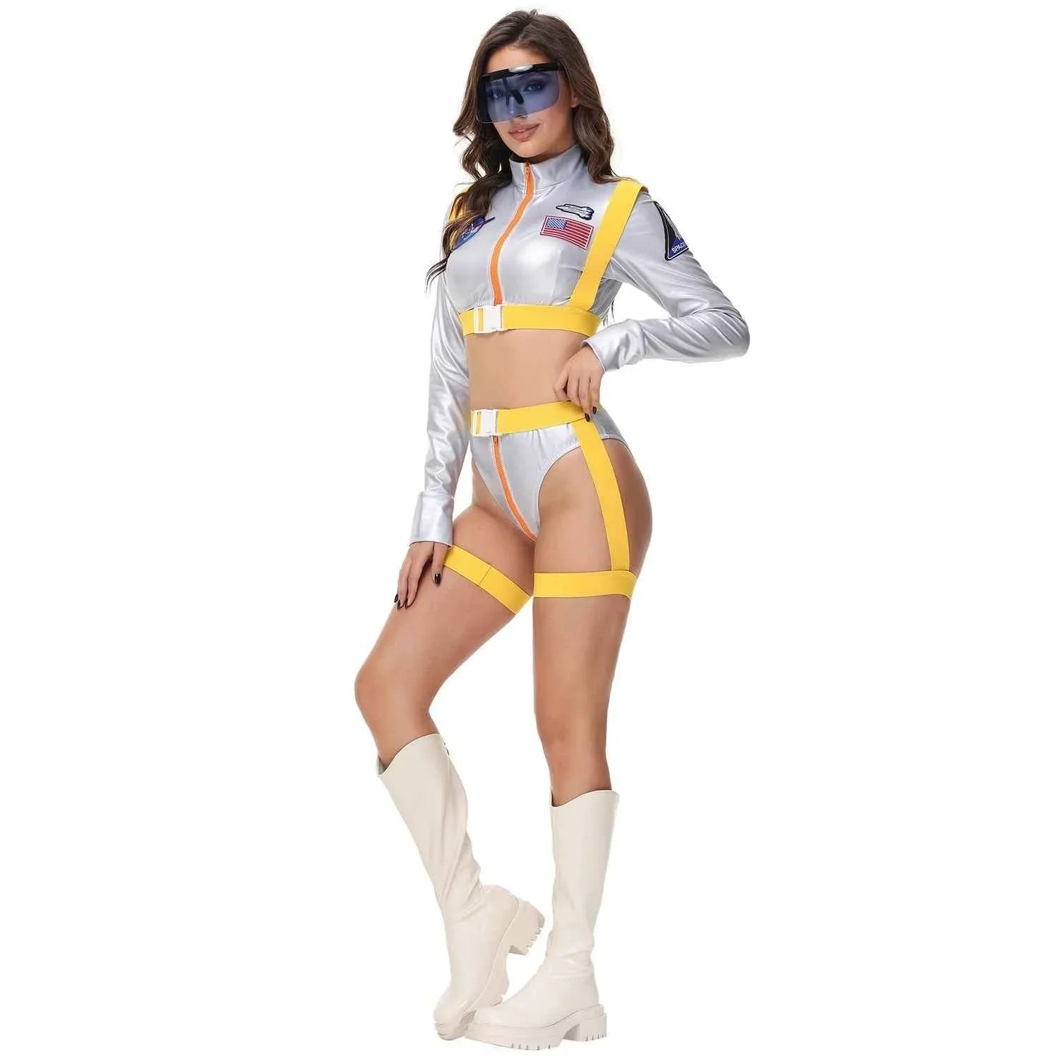 Three-point Astronaut Character Costumes For Women