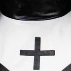Nun Costume Black vampire Cosplay
