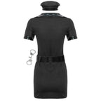 Female Police Cop Instructor Uniform Costume Halloween Carnival Party