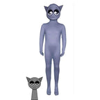 Sprunki Incredibox Costume Jumpsuit Bodysuit Halloween Kids Adult