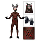 99 Nights in The Forest Bodysuit Costume Deer Animals Gaming Outfit Xmas