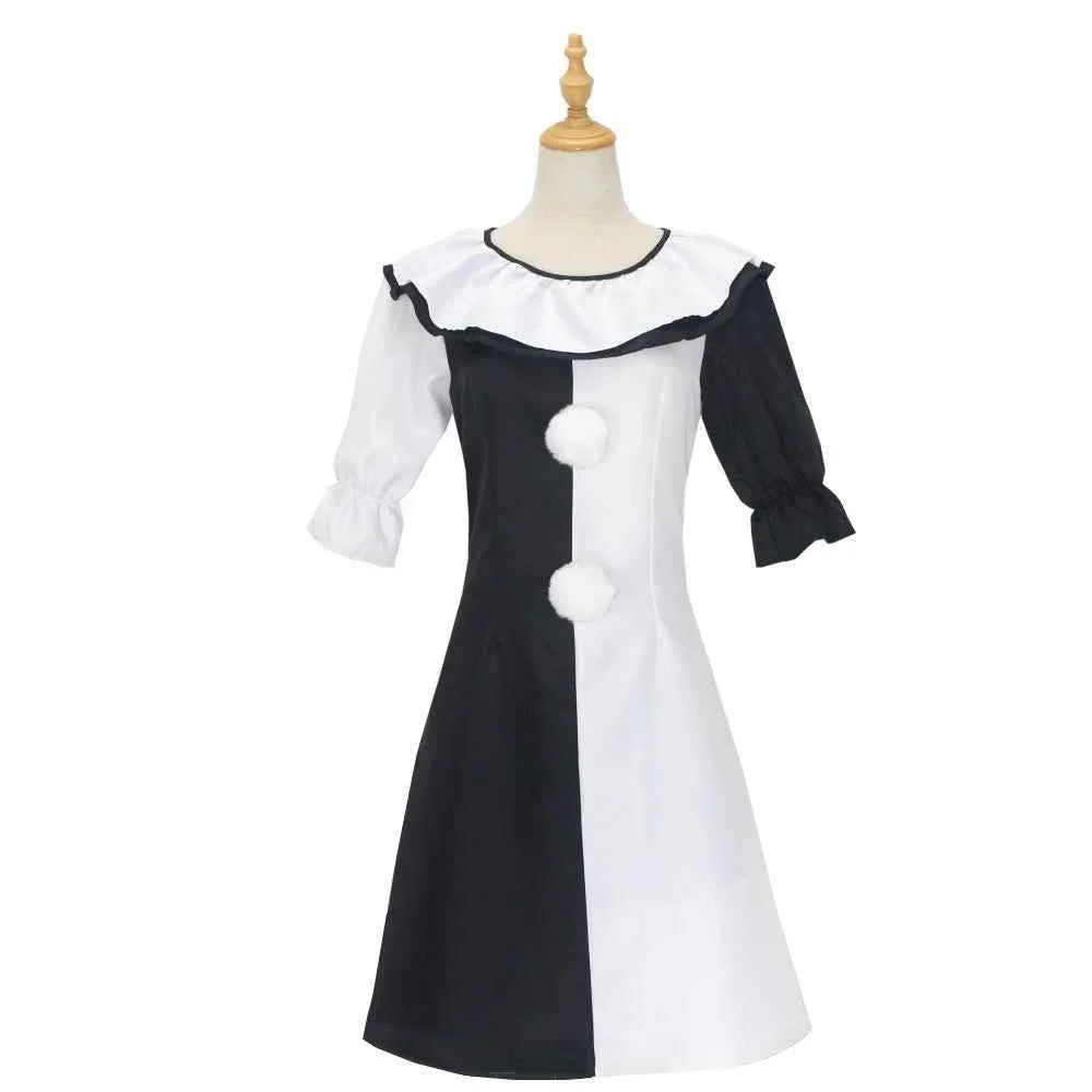 Art The Clown Dress Joker Costume Jumpsuit Halloween Terrifier Cosplay