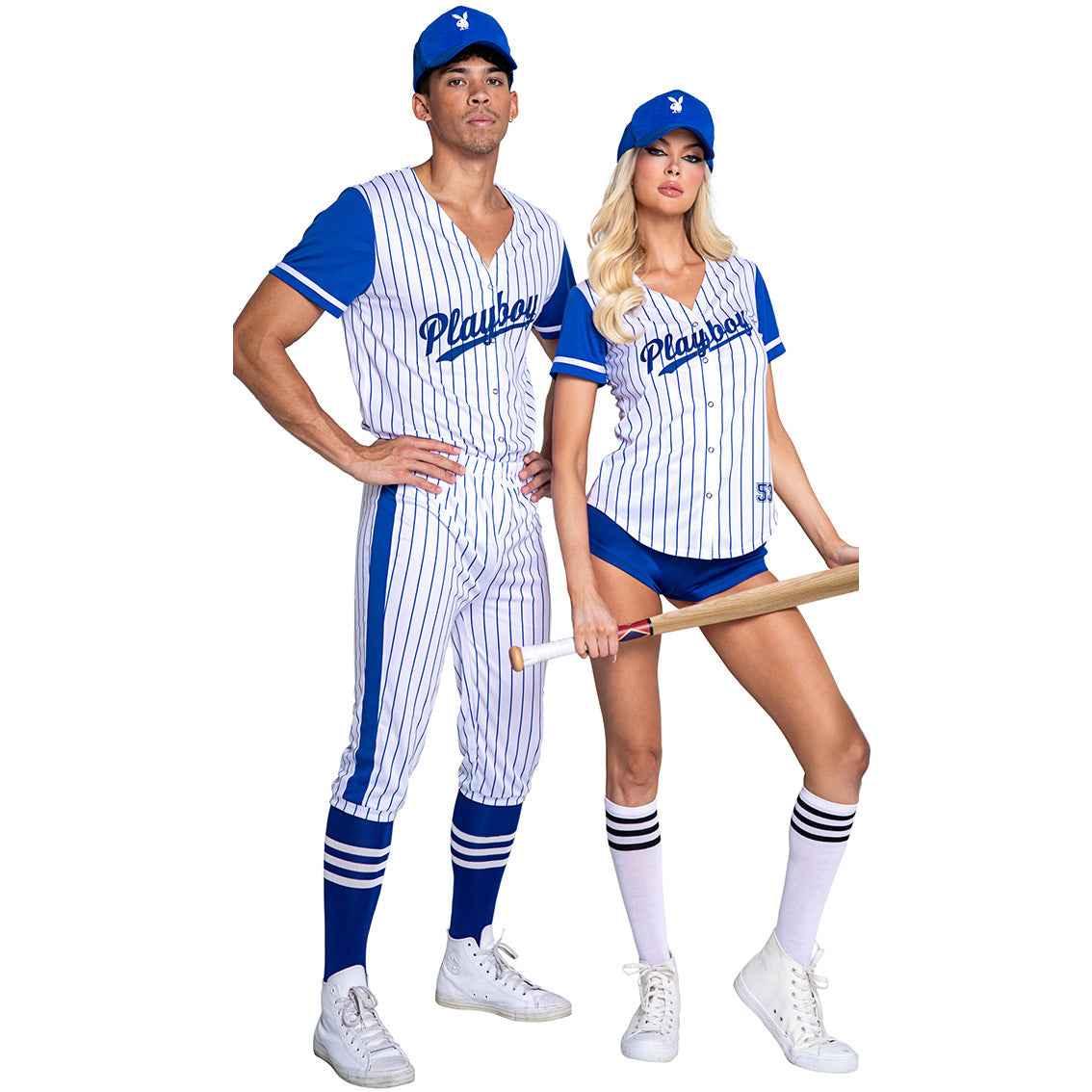 Playboy Baseball Homerun Hunk Hottie Referee cheerleading Costume