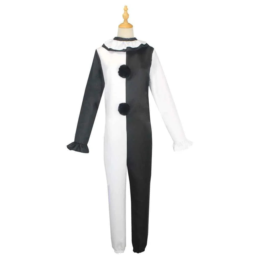 Art The Clown Dress Joker Costume Jumpsuit Halloween Terrifier Cosplay