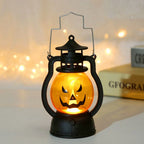 3-piece Pumpkin Lantern Handheld Pony Light Halloween LED Decorative Lights