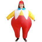 Ballerina Clown Ireland Hula funny Inflatable Costume suit Halloween