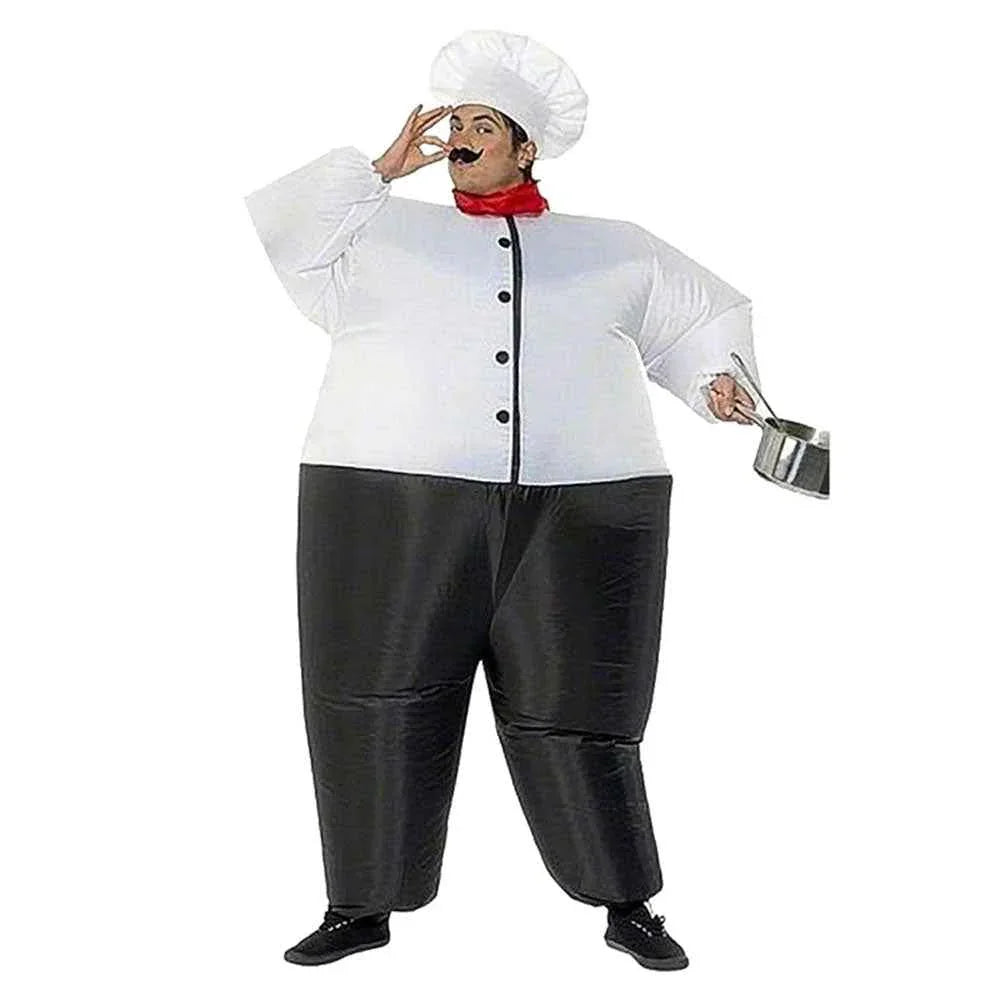 Ballerina Clown Ireland Hula funny Inflatable Costume suit Halloween