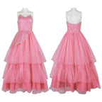 Adult Glinda Costume Deluxe Wicked Dress Cosplay Halloween