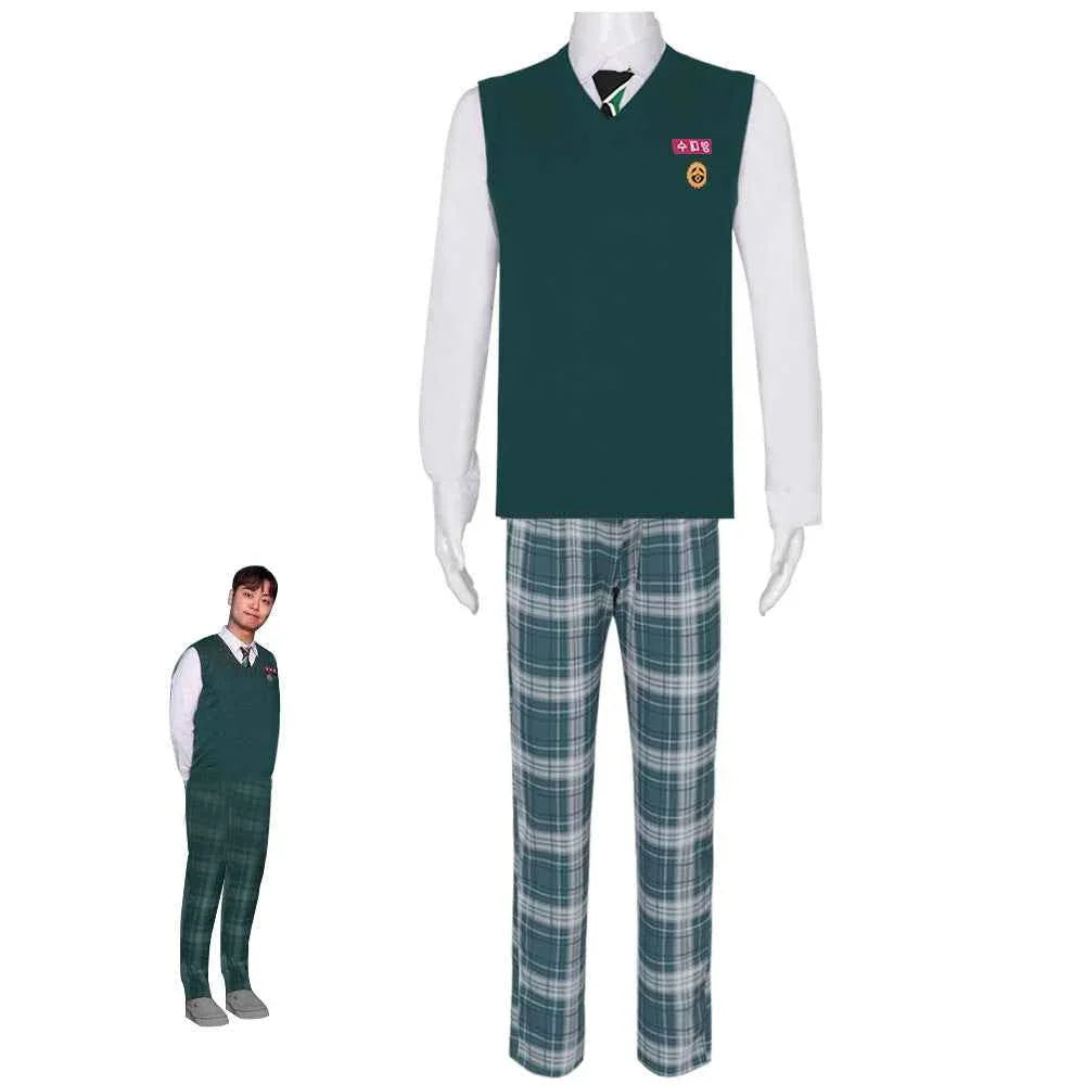 All of Us Are Dead Costume School Men Women Uniform Halloween