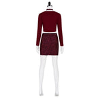 Silent Hill Cosplay Nurse Maria Costume Red Top Skirt