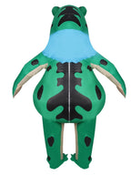 Inflatable Frog Costume Green and Pink Halloween