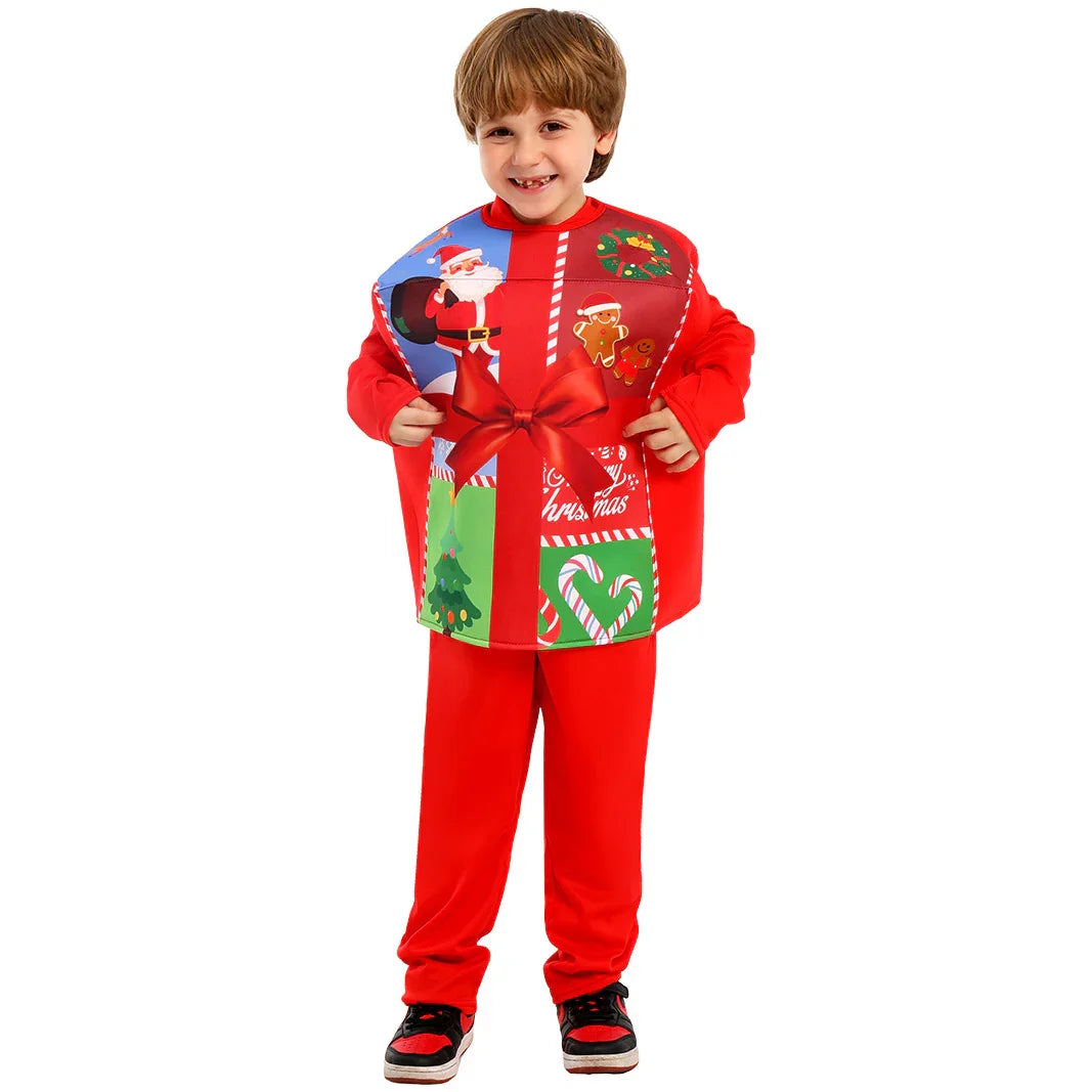 Kid'sSet Santa Claus Mrs.Claus Christmas Gift Costume Fancy Set