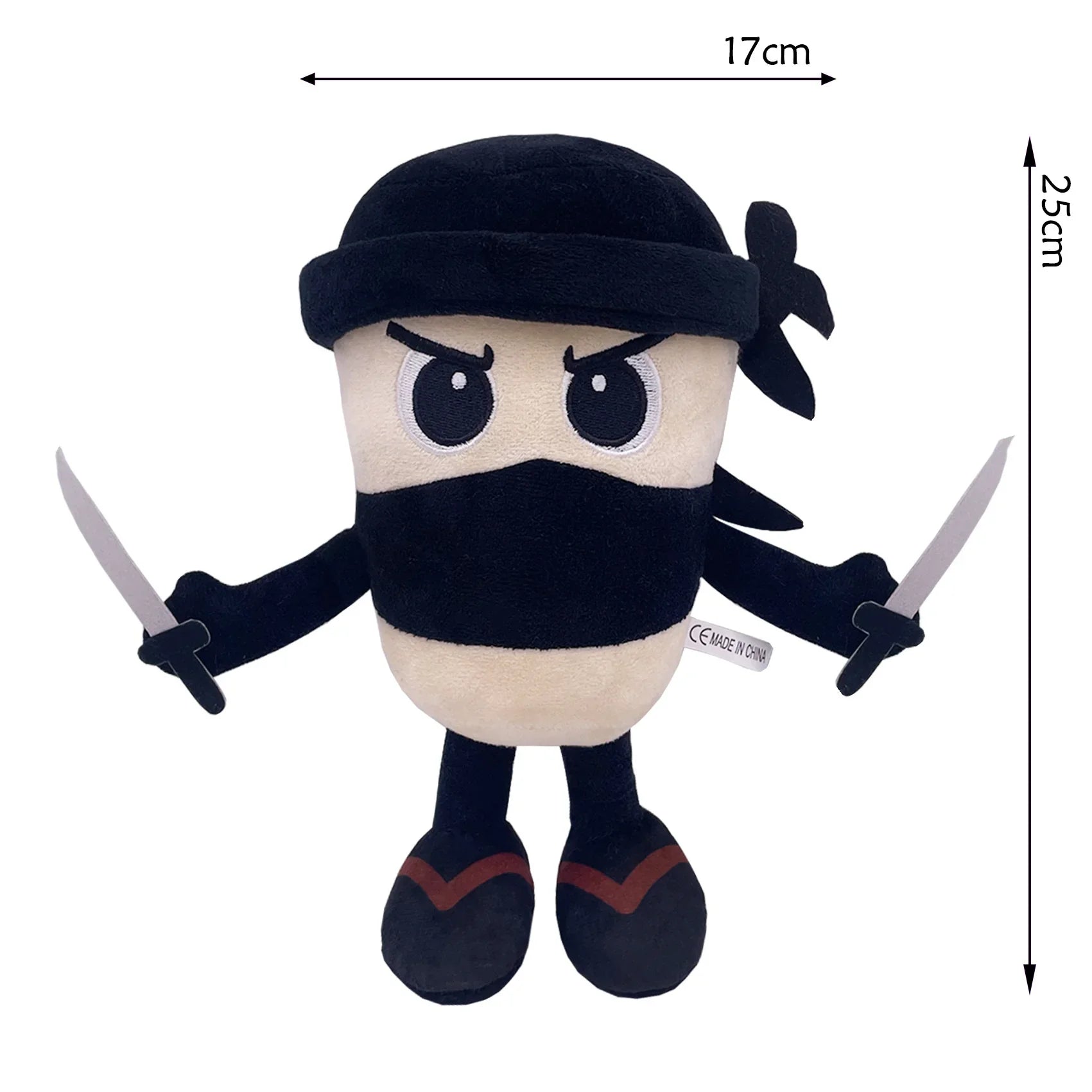 Italian Brainrot tung tung tung Sahur Game Plush Toy Doll