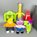Smiling Friends Plush Toys Mr. Frog Charlie Pim Glep Stuffed Dolls Gift