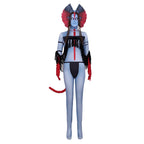 Avatar Ash People Costume Fire Na'vi Jumpsuit Front View